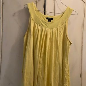 Alfani Yellow tank top